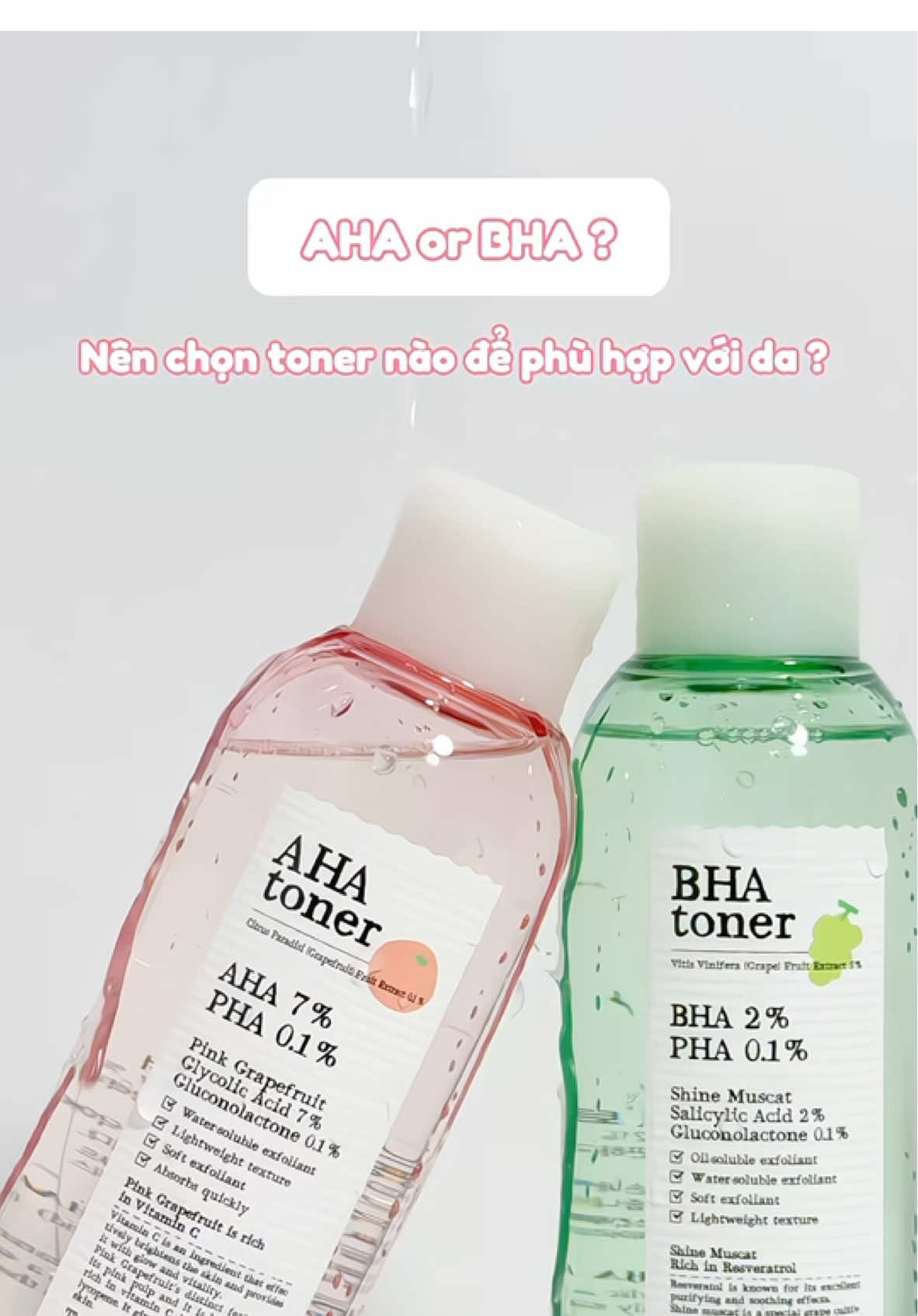 Nay chính thức mukbang hai em toner mới của SKINFOOD ✨ @SKINFOOD VIỆT NAM @skinfood_global  . . . . #skinfood #Koreanskincare #Skincare #BeautyTok  #Kbeauty #kbeautyskincare #toner #ahatoner #bhatoner #beauty #ugc #ugccreator #trending #viral #uhuong #goclamdep #glow 