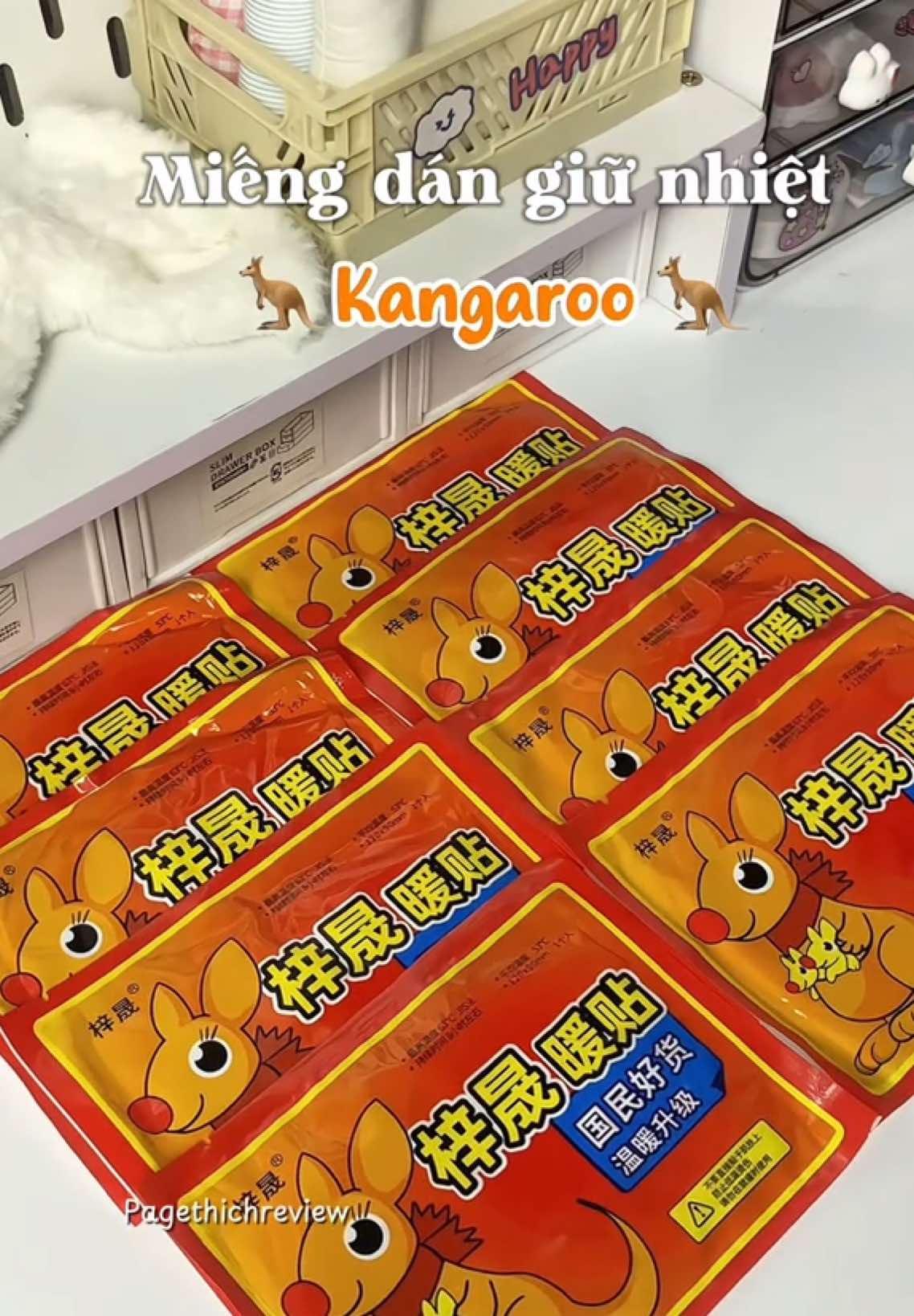 Miếng dán giữ nhiệt xịn sò ✨#pagethichreview #review #miengdangiunhiet #kangaroo #giuam #lanh #xuhuong #xuhuongtiktok 