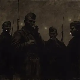 Temnaya noch - Темная ночь (Dark Of The Night)  Tyomnaya noch, tol ko puli svistyat po stepi Tol'ko veter gudit v provodakh tusklo zvyozdy mertsayut V tyomnuyu noch ty lyubimaya znayu ne spish I u detskoy krovatki taykom ty slezu utiraesh Kak ya lyublyu glubinu tvoikh laskovykh glaz Kak ya khochu k nim prizhat sya khot raz gubami Tyomnaya noch razdelyaet lyubimaya nas I trevozhnaya chyornaya step' prolegla mezhdu nami Veryu v tebya v doroguyu podrugu moyu Eta vera ot puli menya tyomnoy noch yu khranila Radostno mne ya spokoen v smertel nom boyu Znayu vstretish s lyubov yu menya chto b so mnoy ni sluchilos Smert ne strashna s ney vstrechalis ne raz my v stepi Vot i teper nado mnoyu ona kruzhitsya Ty menya zhdyosh i u detskoy krovatki ne spish I poetomu znayu so mnoy nichego ne sluchitsya         #russian #warsong #ww2 #History #song #fyp #fypシ #fypage #fyppppppppppppppppppppppp #sad #sadvibes #sadsong #relax #relaxingvideos #russiansong