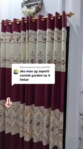 Membalas @lisna.wati9287 Gorden 100 dapat 4 pcs bisa COD#gorden100dapet4pcs #gorden4pcs100rb #gorden #wibgajian #cuantanpabatas 