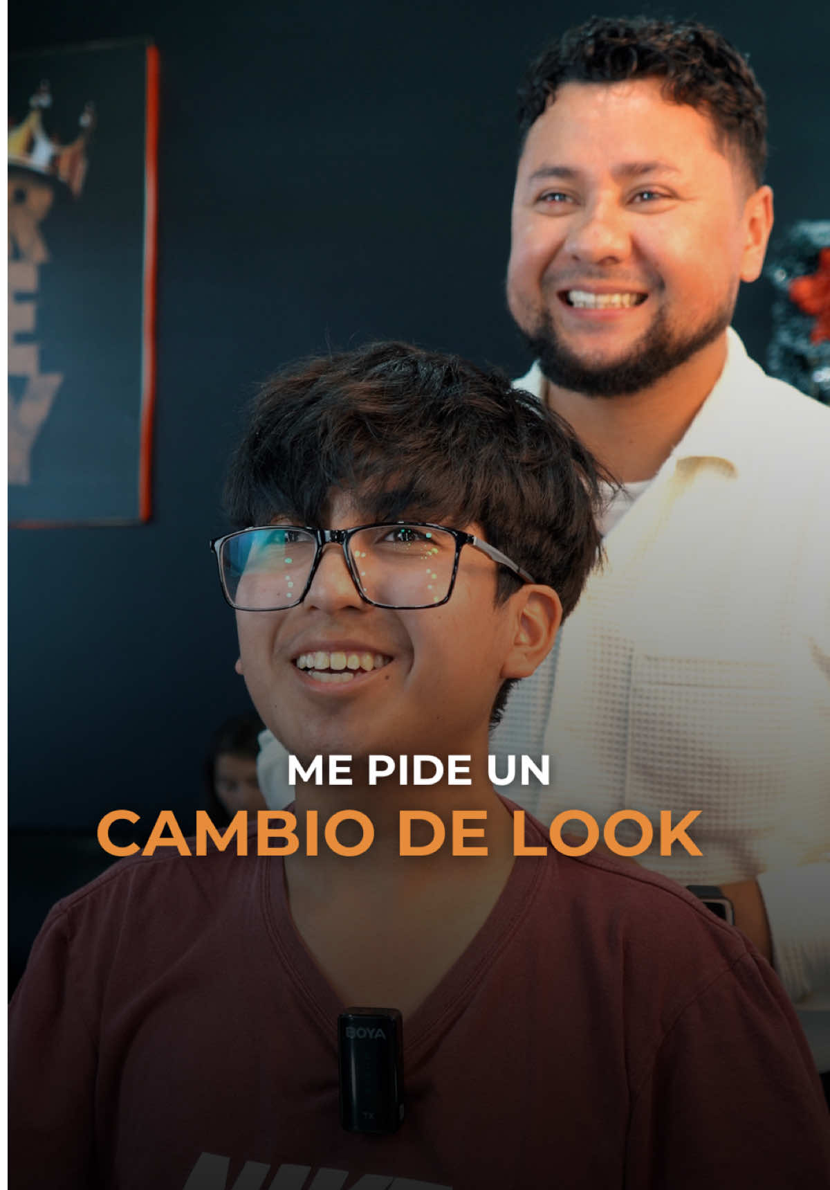 Me pide un cambio de look  #asmr #rizos #hair #cut #fyp 