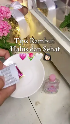 Tips Rambut Sehat dan halus 👩🏻🌷💗🫶🏻 #SelfCare #DIY #tipsandtricks #babyoil #conditioner 