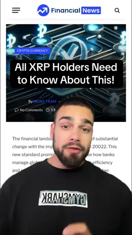 XRP holders: STOP SCROLLING! You need to know about this. November 2025 could be the moment everyone’s been waiting for 🚀 Watch this video to understand what ISO20022 is, and how it could send XRP to the moon! 🌒  #xrp #xrpnews #cryptonews #iso20022 #ripple 