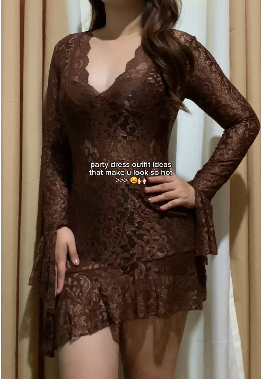 lakas maka awraaa!!😩 #dress #sexydress #partydress #lacedress #OOTD #fypシ 