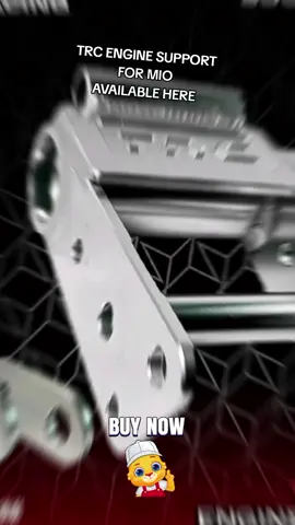 TRC RACING CNC ENGINE SUPPORT PLUS 3 FOR MIO#TRC#ENGINESUPPORT#MIO#MOTORCYCLE#FORYOU #fyp 