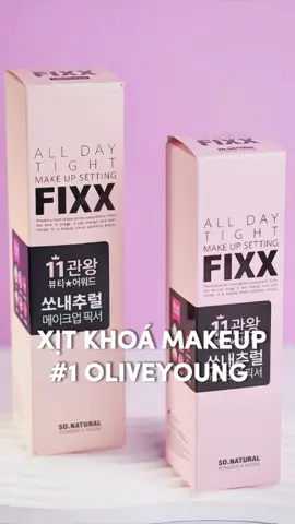 Makeup Artist nói gì về xịt khóa makeup FIXX nhà So’Natural?? #sonaturalvietnam #xịtkhoámakeupcùngfixx #BeautyTok #kbeauty 