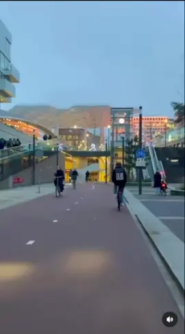 Just a video of the cycling infrastructure in Utrecht, Holland. This is where Europe excels 🥹 #ConSantanderConecto #holland #cycling #europe 