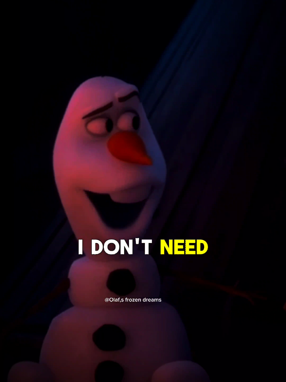 I don,t need prefect relationship. #creatorsearchinsights #olaf #fypシ #lifelessons #LifeAdvice #olaffrozen 