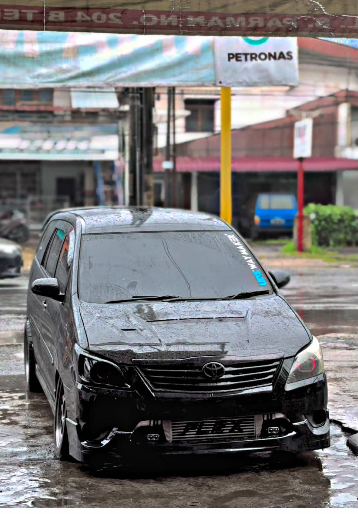 Dah pasang bumper ya😝