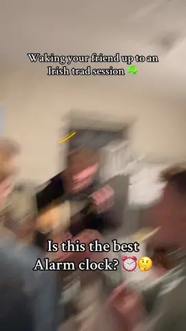 BEST ALARM CLOCK IN THE WORLD 🚨☘️ @Barstool Backstage (via:@CLADA) 