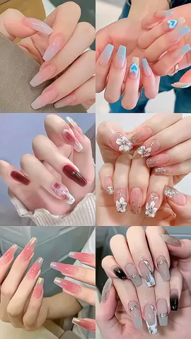Cute long nails design 🎀 #nails #fakenail #nailsartvideos #vjfiliate #affiliate #affiliatemarketing 