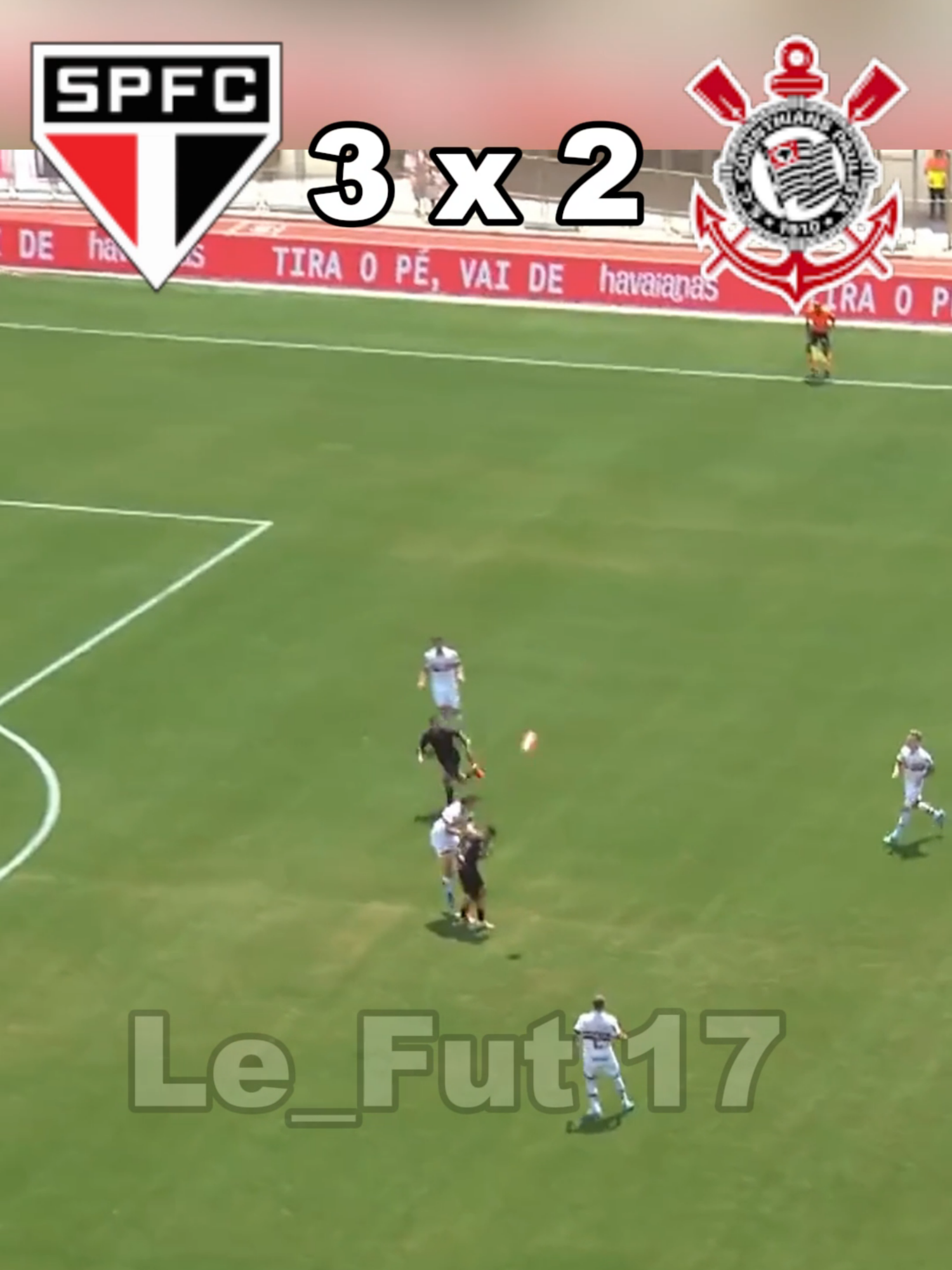 São paulo x Corinthians #saopaulo #copinha #copinha2025 #saopaulofc #corinthians #timao #gavioesdafiel #futebol