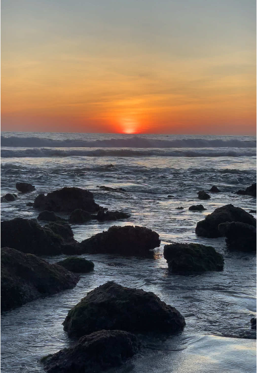 5 min, You and Nature. Real sounds, No filter. Sunset  #TheWorldAsIs #nature #ocean 
