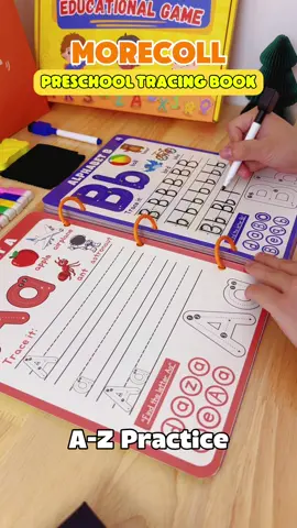 ✨Looking for the perfect preschool workbook? 🎒 MORECOLL has you covered! 💡 Alphabet tracing, coloring, matching, and more—all in one colorful, fun pack! 🎨🖍 Plus, it's portable and comes with everything you need for under $20! 😍 Grab yours now and give your little one a head start! 🚀 #preschool #learningathome #toddleractivities #kindergartenready #momlife #preschool #kidslearning #learningisfun 