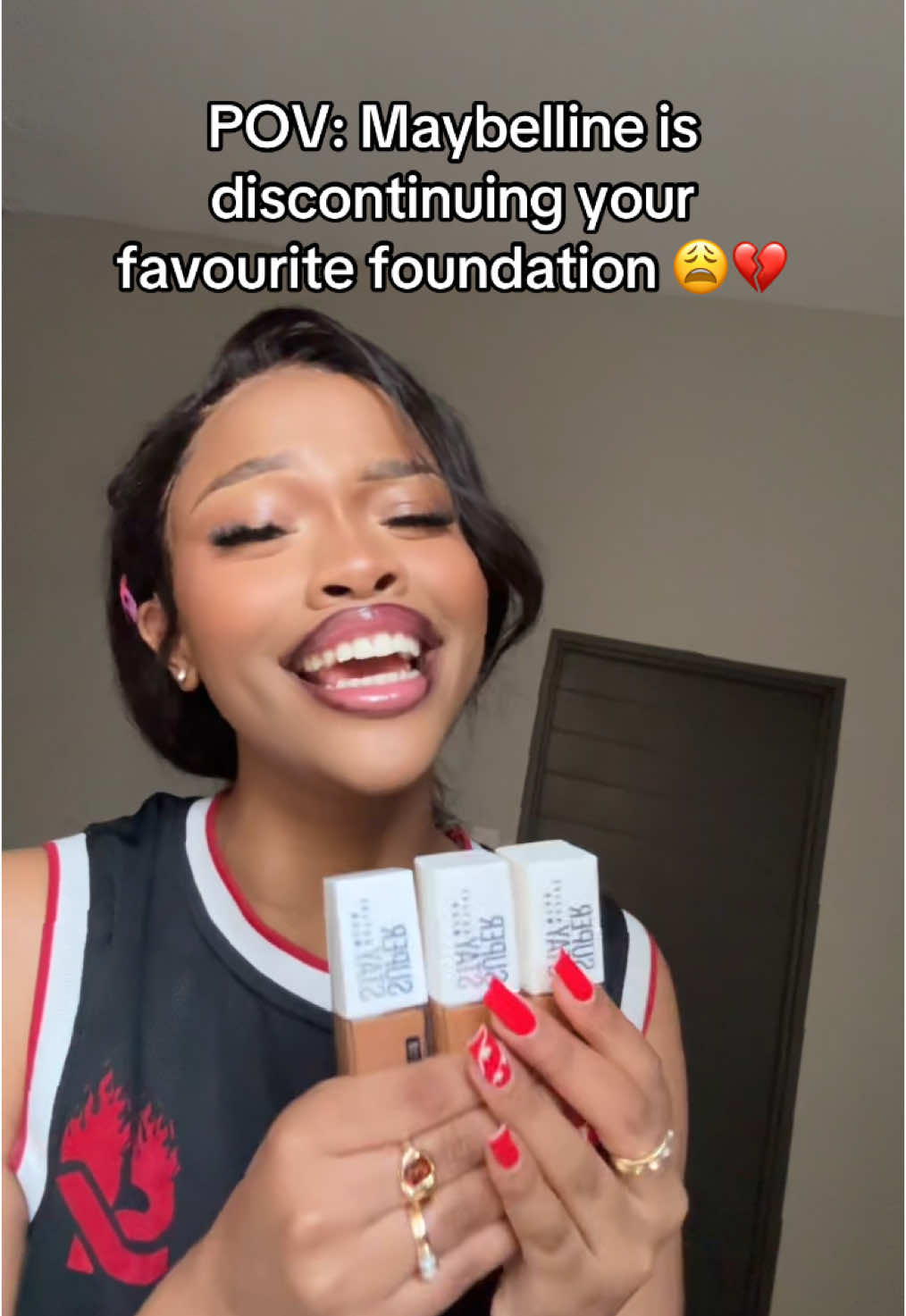@Maybelline NY , @Maybelline New York Africa how could you break my heart like this?😭😭  #superstayfoundation #palesamkungela #maybelline #makeupgirlie #makeuptutorial 