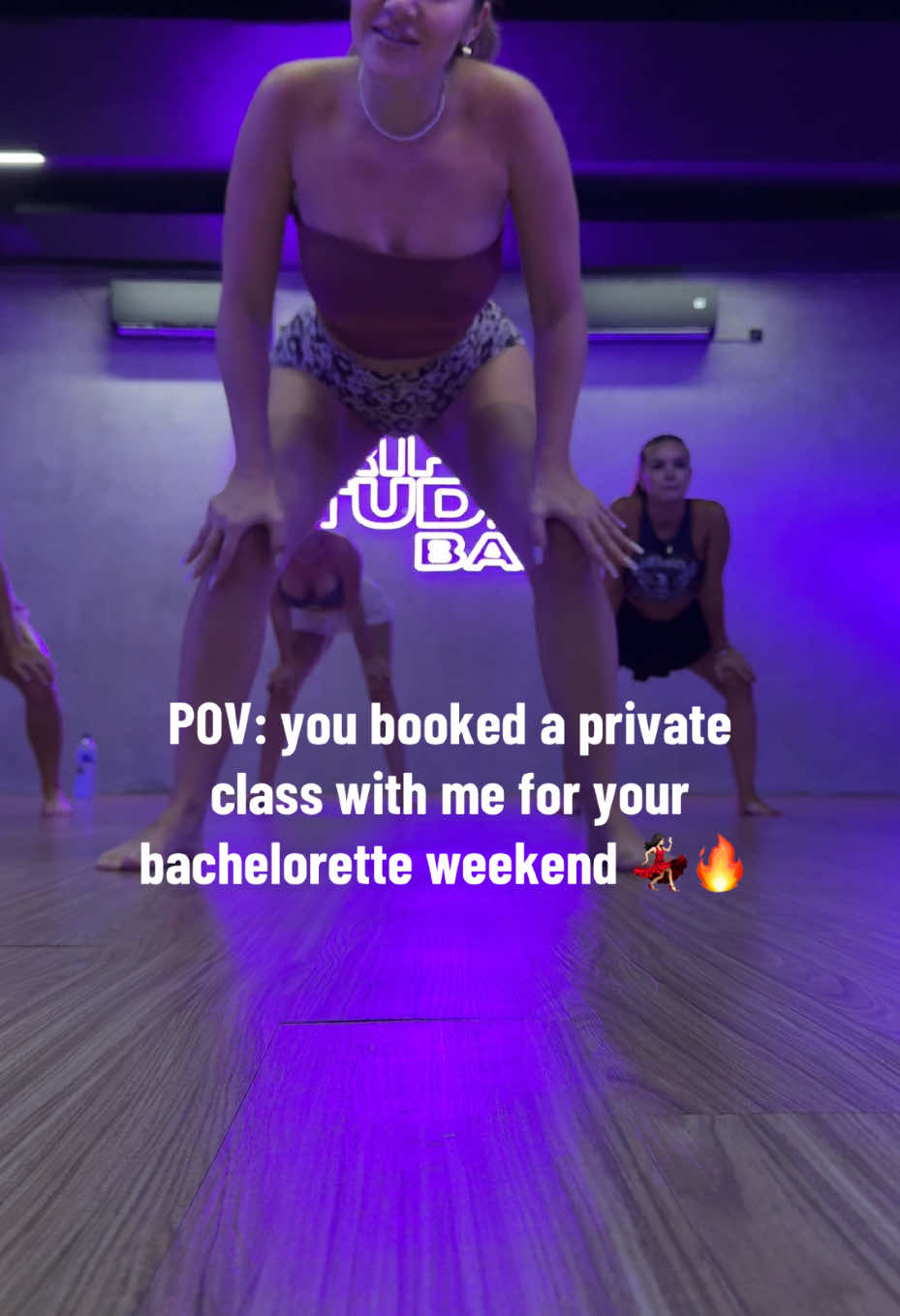 Had 11 bridesmaids in a private class , looove it 🥳