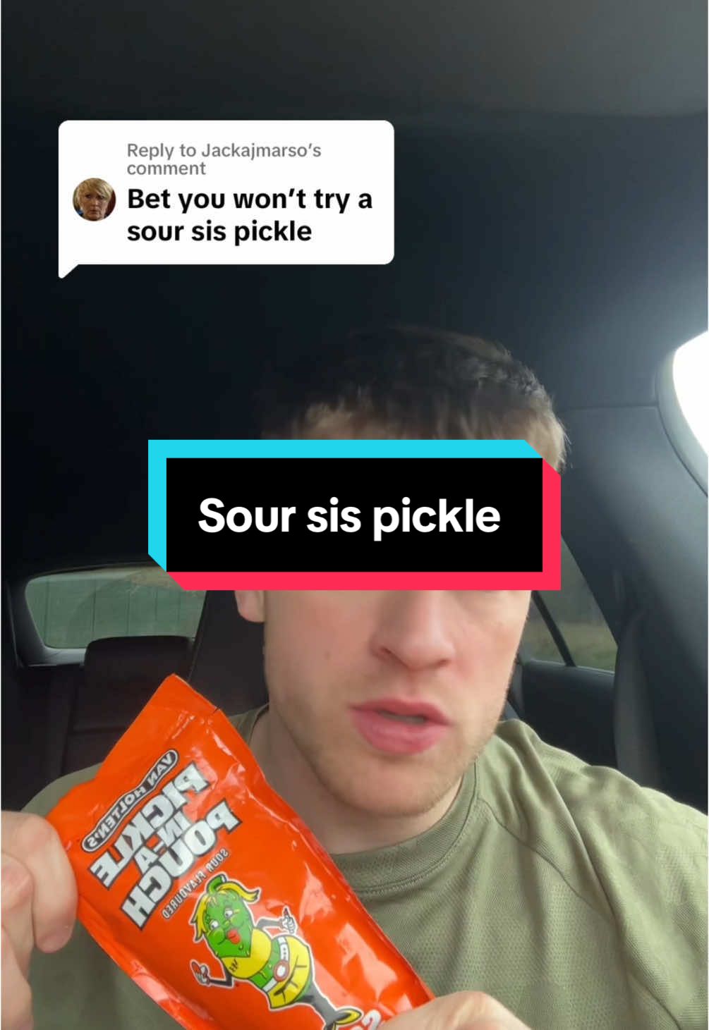 Sour sis pickle challenge #challenge #soursis #sour #fail #funny #fyp #fortoupage 