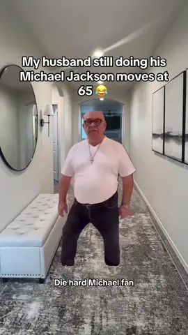 Never to old #michaeljacksonfan #michaelfan #stillgotthemoves #dancing #oldmanhumor #oldmandancing #nevertoold #husband #funnydance #sahm #mjfan #husbandsbelike 