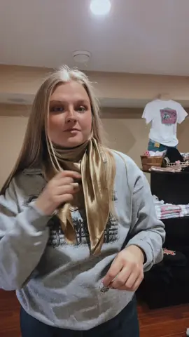 Cute way to accessorize our wild rags with a ring! How fun!  . . . #western #cowboy #alberta #canada #fashion #cowgirl #wildrag #crewneck #sweatshirt #westernfashion #rodeofashion #westernstyle #wildwest #cowgirlstyle #f4f 