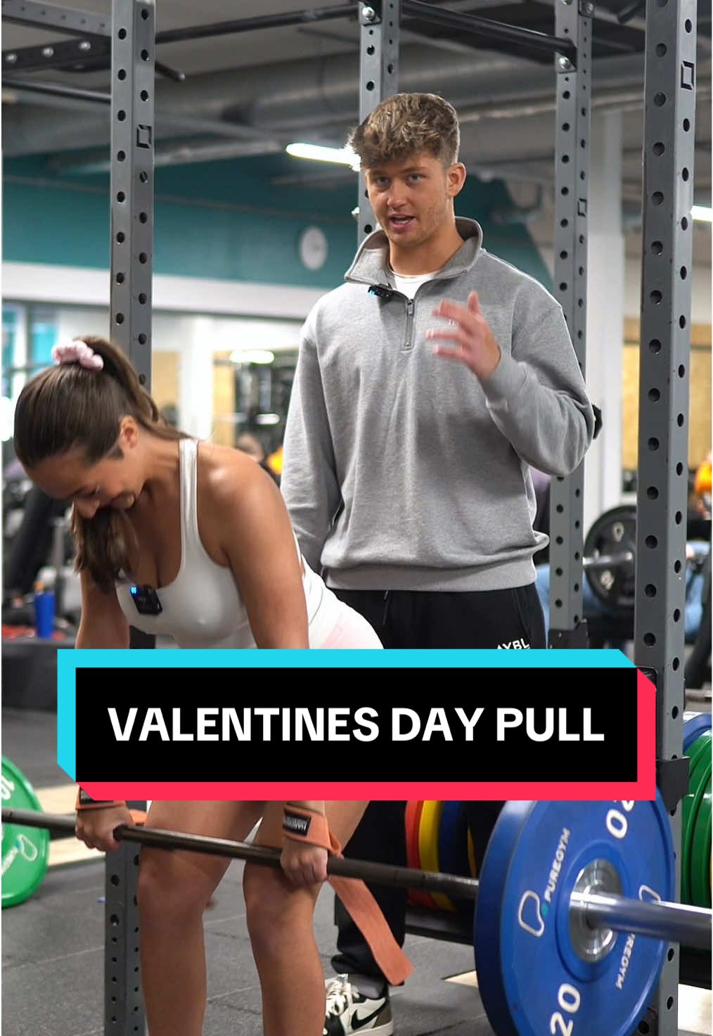 How to get a Valentines Date in the gym… @Bymiamendes #GymTok #fyp #viral #ValentinesDay #georgep 
