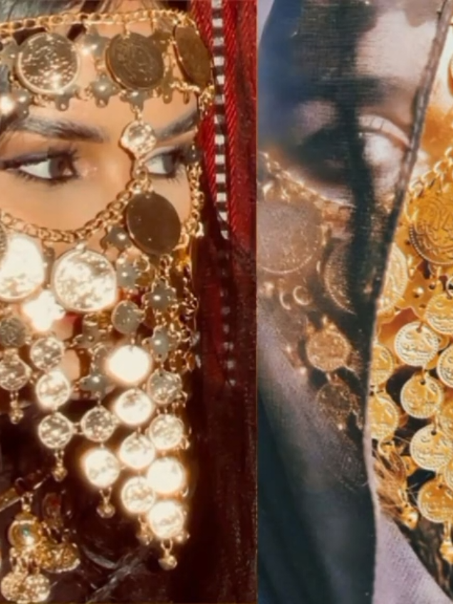 🇪🇬Egyptian yashmak🇪🇬 The Egyptian coins yashmak is a traditional piece of jewellery used to adorn the face by egyptian women in the past. It's part of the egyptian culture and heritage and traditional costumes. #egypt #egyptianculture #egyptianheritage #masr #egyptianwomen #arabicmusic #arabicmusiclovers #history #cinema #cinematography #photography #egyptianactress #مصر #abdelhalimhafez #اهواك #egyptianmusic #egyptianlanguage #egyptiansinger #egyptianhistory #🇪🇬 #fyp #egyptianaccessories #oldjewellery #jewellery #accessories #egyptianheritage 