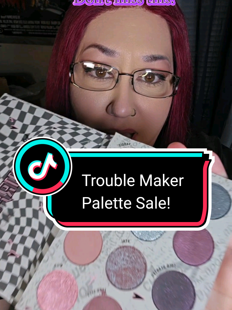 The Troublemaker Palette by @ColourPop Cosmetics is on sale! #eyeshadow #eyeshadowpalette #eyeshadowtutorial #swatches #colourpop #sale #flashsale  #tiktokmademebuyit #creatorsearchinsights 