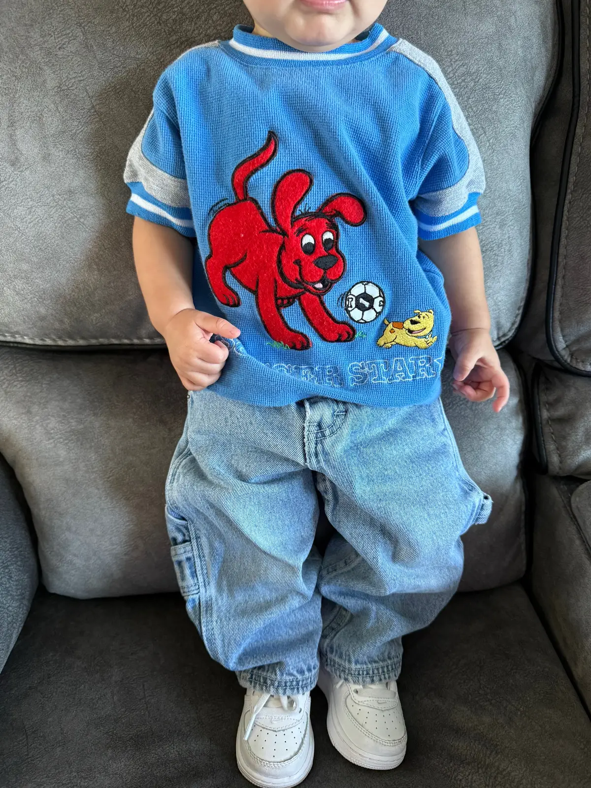 #fypシ #vintage #babyboyoutfit #clifford #boymom