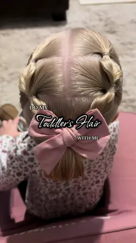 a fun ponytail 🎀✨ @Dae Hair #toddlerhairstyles #toddlersoftiktok #toddlermom #hairstyleideas #momlife #sahm #youngmom #babygirlhairystyles #girlmom #fyp #hairtutorial #daehair 