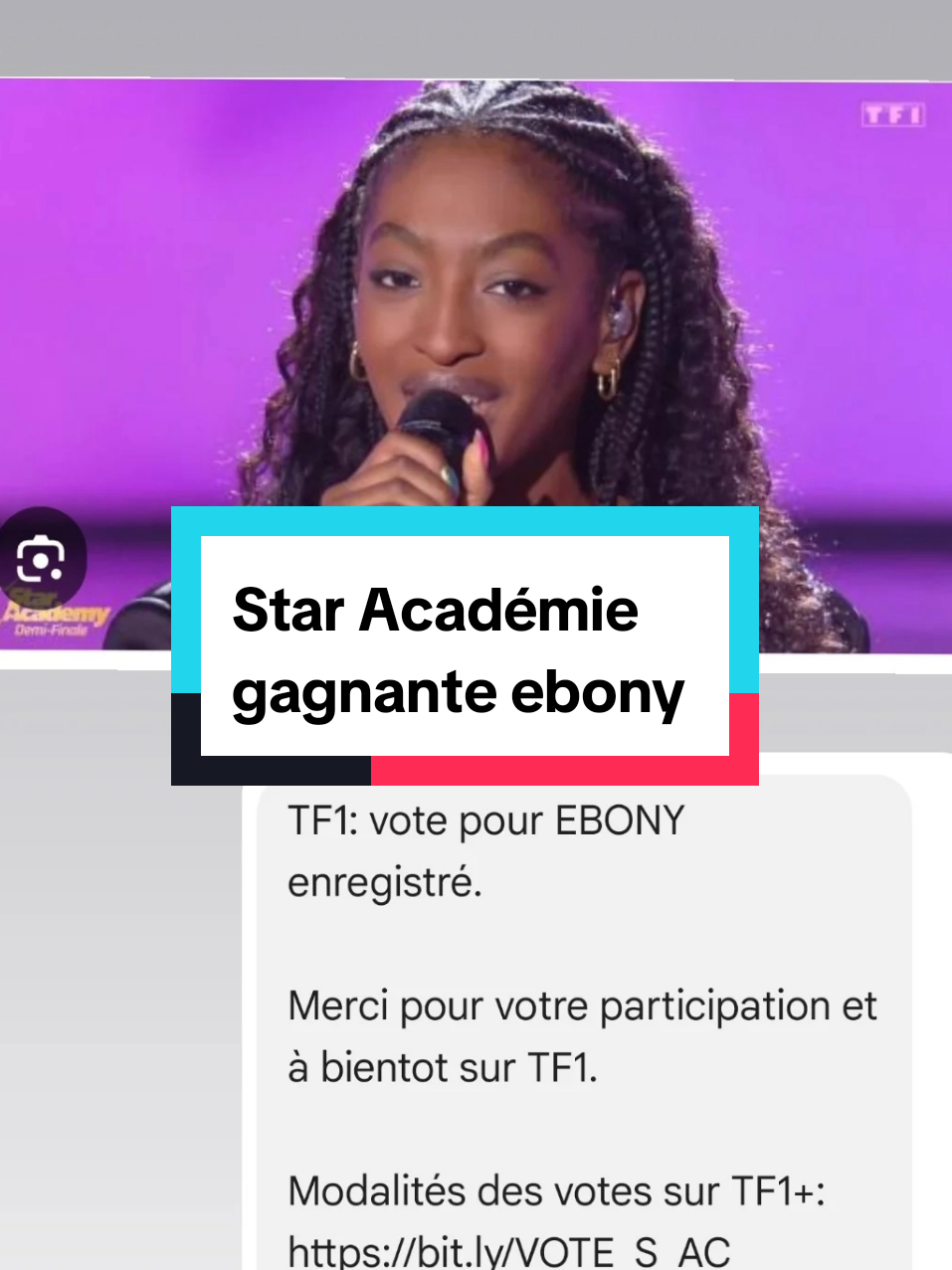 star Académie  Elle a trop de talent @ebonyqueensheba  Votons tous pour ebony 1 au 71500 sms #staracademy2024 #staracademy #finalstaracademy2024 #finalstaracademy #pourtoi #ebonystaracademy 