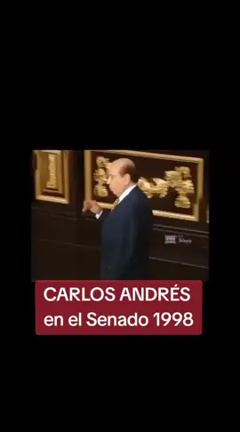 CAP inédito. Carlos Andrés Pérez toma juramento como Senador de la República. #tachira #sancristobal #venezuela🇻🇪 #concejalalbertorojas 