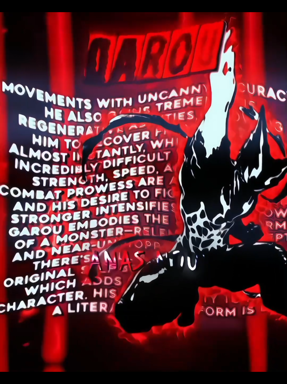 Garou Symbiote Edit . #garou #onepunchman #opm #garouedit  #opmedits #onepunchmanedit #onepunchmanedits #fyp #fyppp #saitama #edit #symbiote #garouedits #symbioteedit 