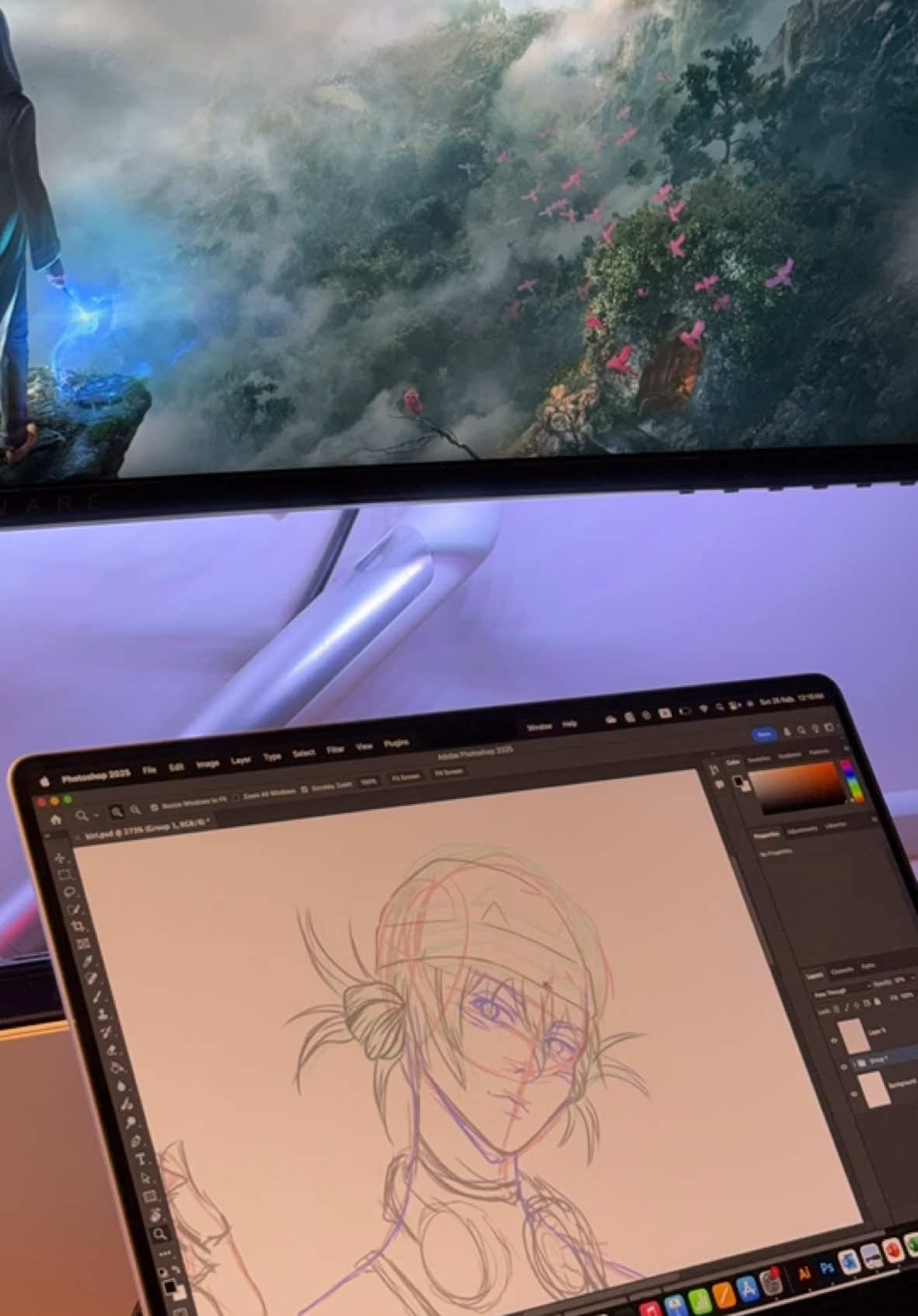 NEW Project, wait for it🤭 #GamerGirl #whitsetup #gaming #pcbuild #pc #سيت_اب #بي_سي #cutesetup #gamer #overwatch2 #mousepad #kiriko 