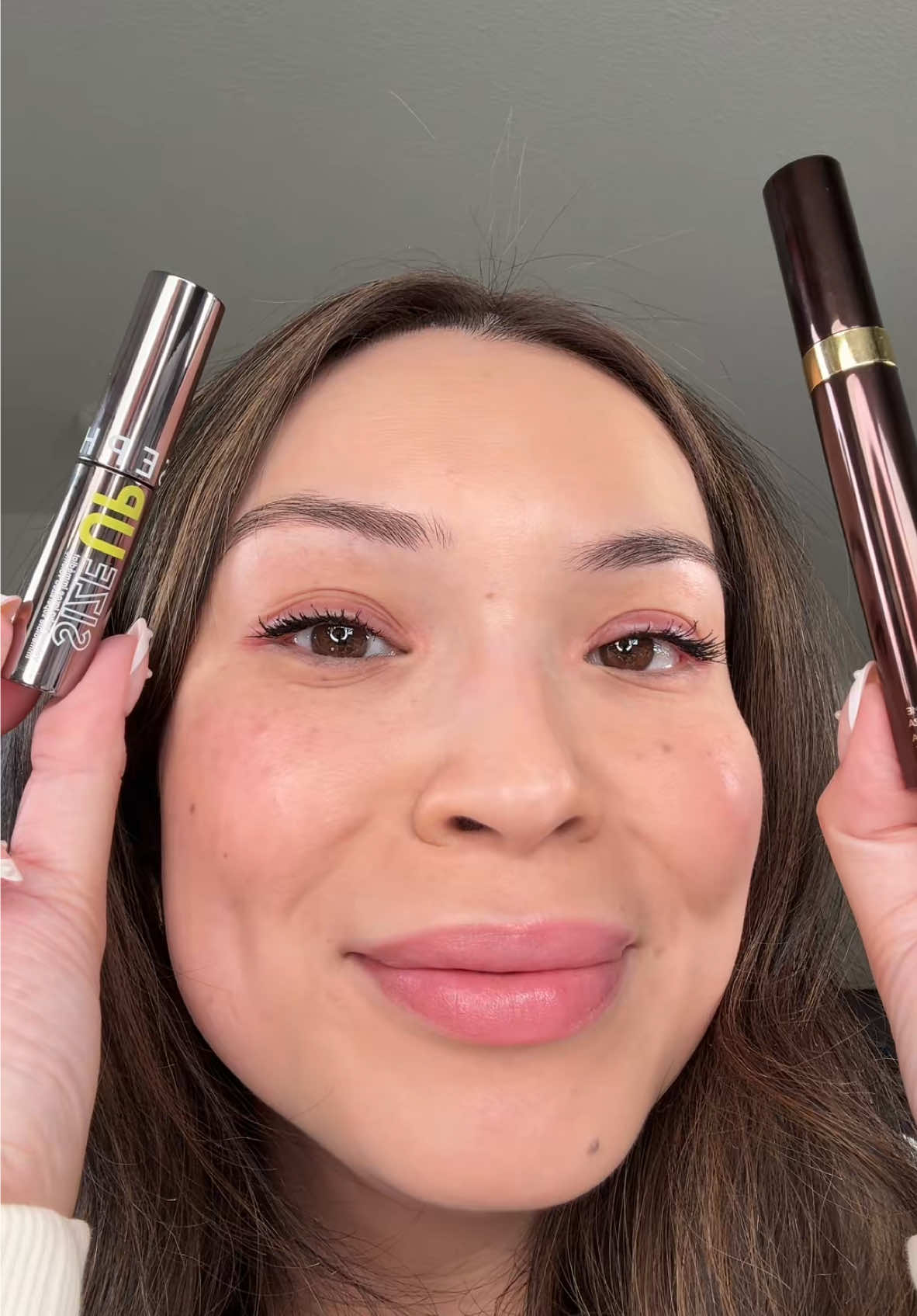 THE CHEAPEST VS MOST EXPENSIVE MASCARAS AT SEPHORA 😳 I was curious… so I put the CHEAPEST mascara available at Sephora up against the MOST EXPENSIVE … you need to see the results!  $7 @Sephora Collection Size Up Mini  $55 @tomfordbeauty Extreme Mascara  Which one would you pick up? Lmk below.  #BeautyTok #makeup #mascara 