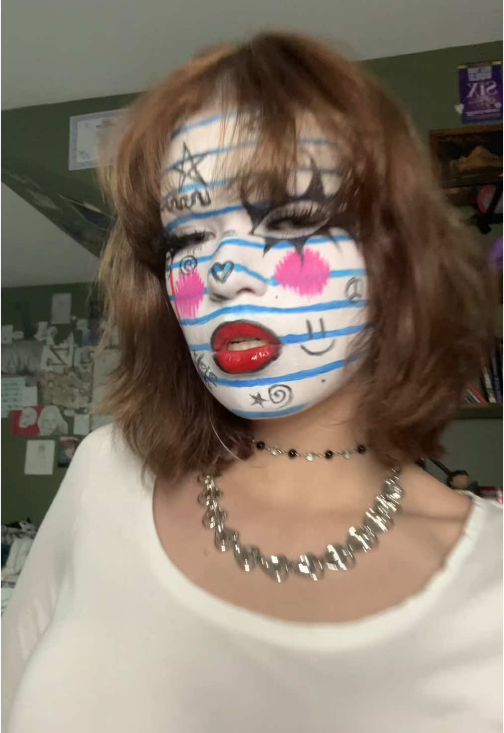 this song makes me miss 2020 😔 #makeup #weirdcore #weirdmakeup #weird #makeupart #editorialmakeup #makeupartist #makeupchallenge #2020 #2020core 