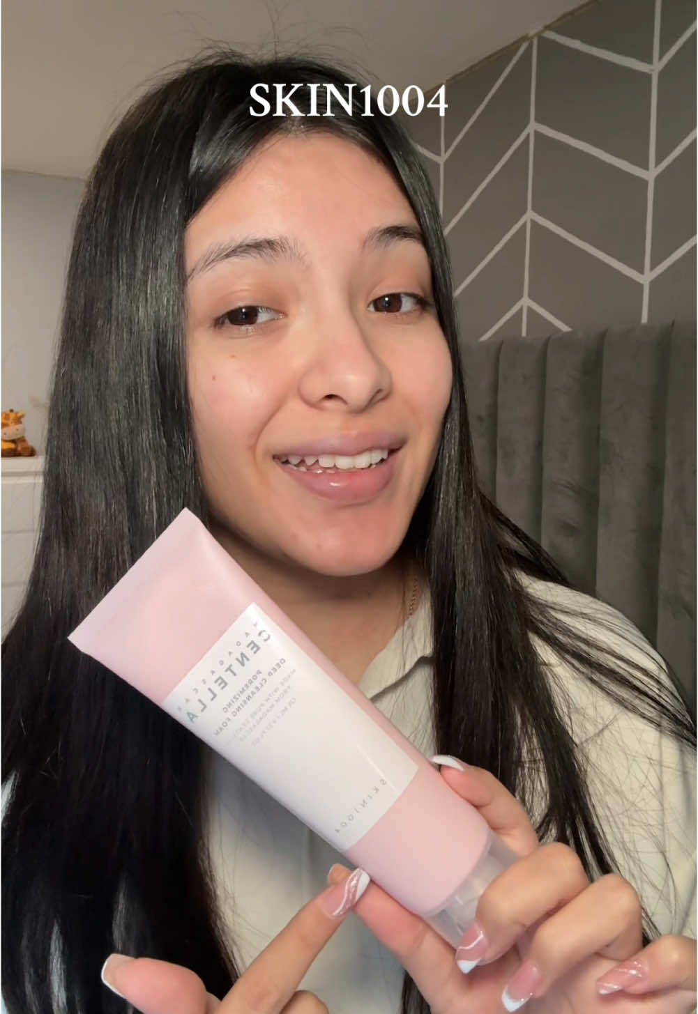 Mi primer paso de mi nueva rutina de skincare💗estaré subiendo cada paso de mi rutina de skincare🧖🏻‍♀️ #makeuptok #BeautyTok #skincare #skincarecoreano #skincareroutine #rutinadeskincare #cleansingfoam 