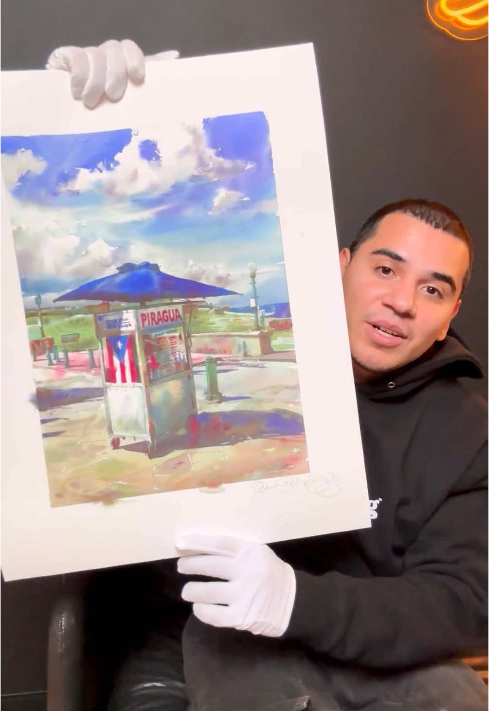 🔥NEW PRINT DROP🔥 on Thursday, January 30th I’m releasing a new limited edition print that I painted in Old San Juan, Puerto Rico 🇵🇷 These prints will be available for just 24 hours, and once that time is up, they’ll never be reprinted. This is my last print from my recent PR trip. This is your only chance to own one! They’re $199 USD each and are all numbered, signed, and handstamped by me. Ships worldwide 🌍 They will be available on Thursday, January 30th at 12pm EST in the link in my bio! 🇵🇷♥️