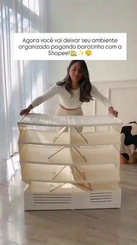 #organizacao #sapateira #acheinashopee #utilidades 