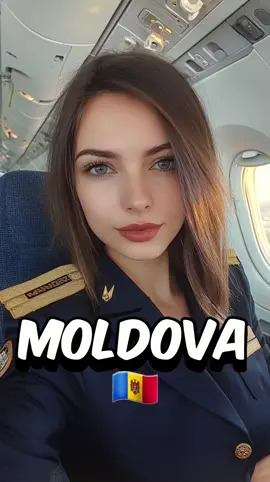Beautiful female flight attendants from Moldova #fyp #viral  #trending #country #ai #aiart 