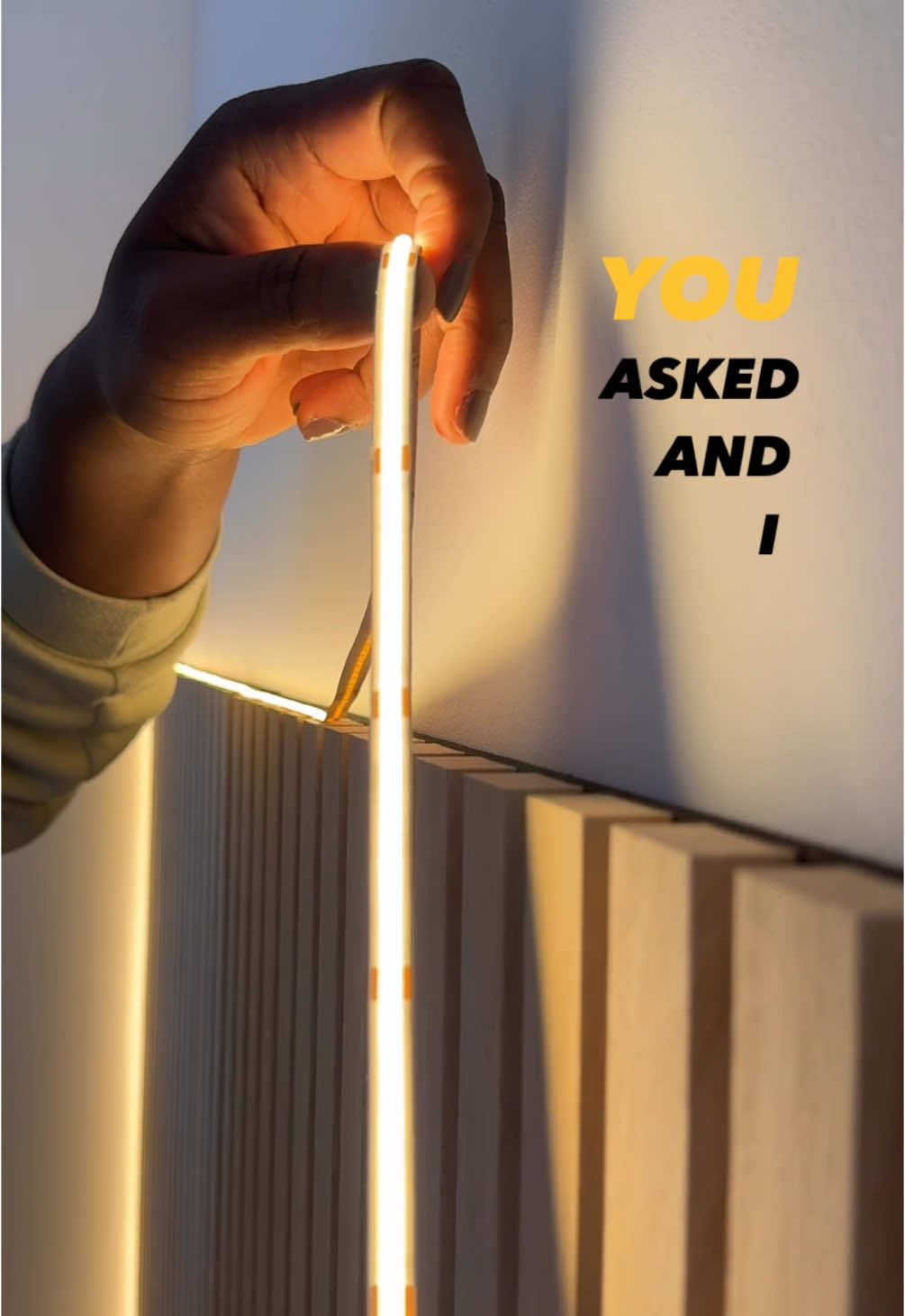 LED Dimmable Strip Lighting 🔥  This was my most viral reel of 2024 on instagram and I thought it would be nice to share with you lovely people on here 😍 🚀SAVE this reel for inspiration  ♥️ FOLLOW me for more DIY home projects 👌🏾SHARE with your family and friends xxx #ledlighting #ledstriplights #ledpaneldesign #homeinteriordesign #homeinteriorideas #homeinteriors #wallpanelling #wallpanellingideas #wallpanellinginspiration 