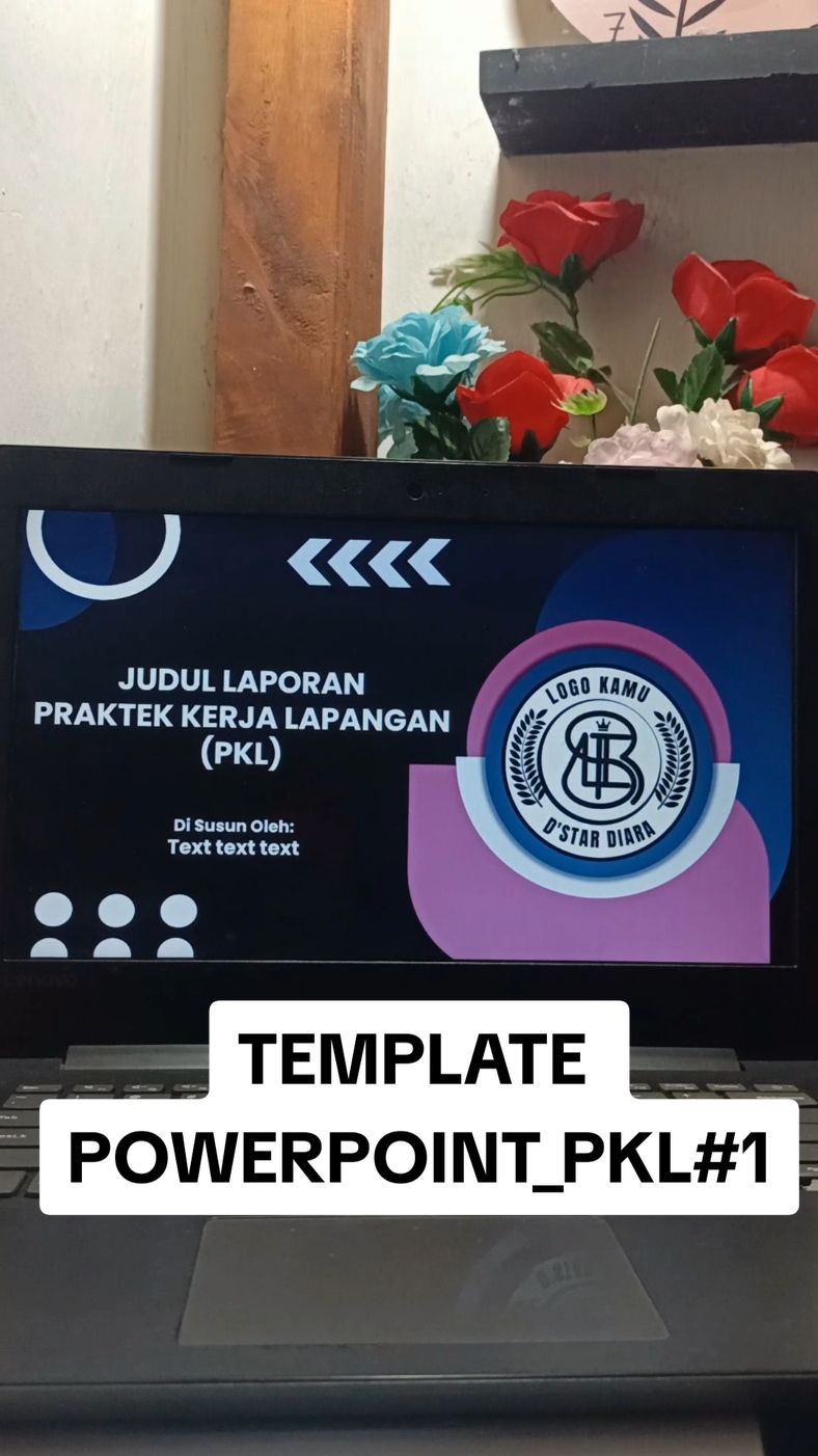 yuk bikin laporan magangmu jadi makin berkesan🤩link ada di bio tiktok #ppt #powerpoint #magang #pkl #templateppt 