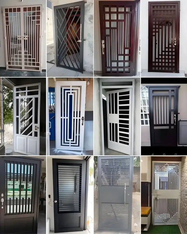 inspirasi pintu tralis . Pintu teralis,  pintu yang terbuat dari besi dan memiliki celah-celah. Pintu ini berfungsi sebagai pengaman dan dekorasi rumah.  Pintu teralis memiliki beberapa keunggulan, di antaranya:  Memberikan keamanan ekstra pada rumah Menjadi elemen estetika yang menarik Dapat menjadi titik fokus visual dalam desain eksterior rumah Pintu teralis dapat dipasang di rumah-rumah dengan berbagai ukuran dan gaya, mulai dari rumah mungil minimalis hingga rumah besar yang mewah dan modern.  Beberapa model pintu teralis yang populer, di antaranya: Teralis pintu 2 minimalis, Teralis pintu dengan pola geometris.  Untuk Yg berminat silahkan hubungi admin kami wa 081617988329 #tralispintu #tralisjendela #pintu