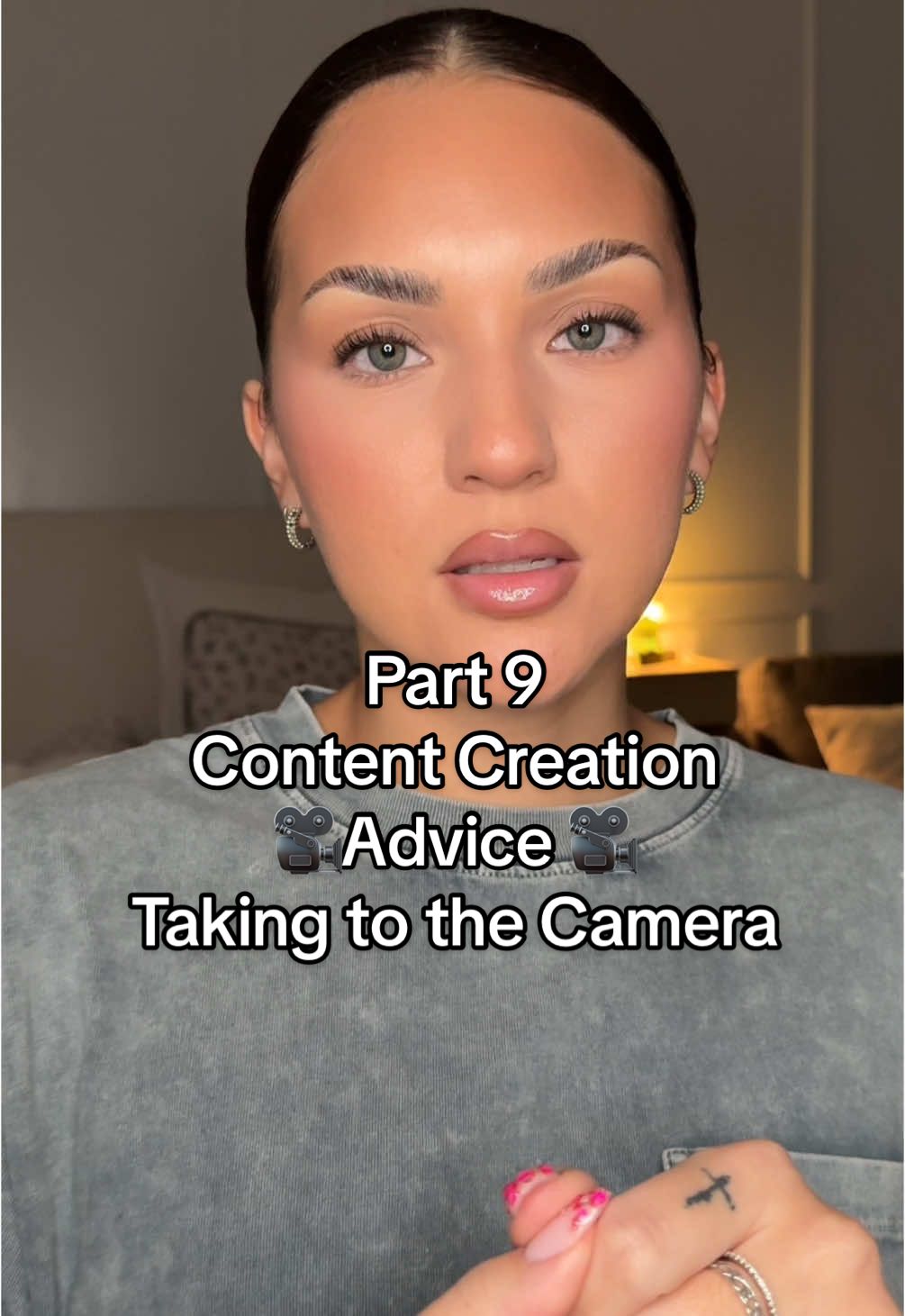 Replying to @Ashley Robbins part 9 how to be a content creator in 2025 - tips on getting comfortable in front of the camera #howtobeacontentcreator #contentcreatortips #contentcreatoradvice 