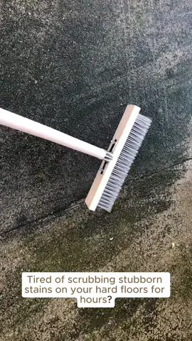 Stainless steel wire floor brush/moss brush/long handle brush/for cleaning hard floors, pools, algae and stubborn stains#fyp #tiktok