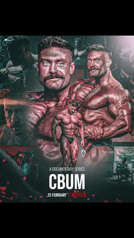 CBUM will release one of the biggest bodybuilding documentaries, telling his entire journey, until he became the 6x Mr.Olympia champion! Are you ready to discover the life of the G.O.AT? - - Flyer in the style of Netflix poster. #cbum #netflixseries #bodybuilding #gym #FitTok #Fitness #fyp #viralvideos 