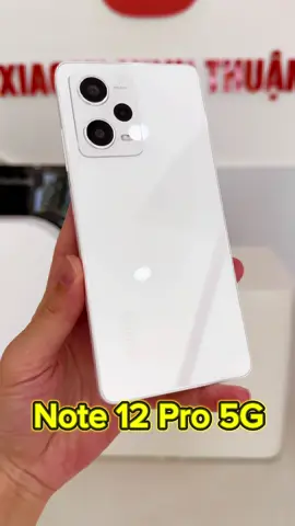 Trắng tinh khôi 😍😍 ✅ Xiaomi Note 12 Pro 5G Full Tiếng việt  💰Zá #3xxx ⛔️ Màn OLED, 1 tỷ màu, 120Hz ⛔️ Chip MediaTek Dimensity 1080 ⛔️ Pin 5000 Sạc 67W 💳 𝗛𝗼̂̃ 𝘁𝗿𝗼̛̣ 𝘀𝗵𝗶𝗽 𝗖𝗢𝗗 𝘁𝗼𝗮̀𝗻 𝗾𝘂𝗼̂́𝗰 📞Hot line: 0852.413.675 (Zalo) 📍Địa chỉ: TM37.04 đường Trần Quang Diệu ( Hồ Sinh Thái quảng trường 16/4), P Mỹ Bình, Tp Phan Rang- Tháp Chàm, Ninh Thuận ⏱️Time: 8h -> 22h #Note12Pro5G #XiaomiNinhThuan #MiNinhThuan