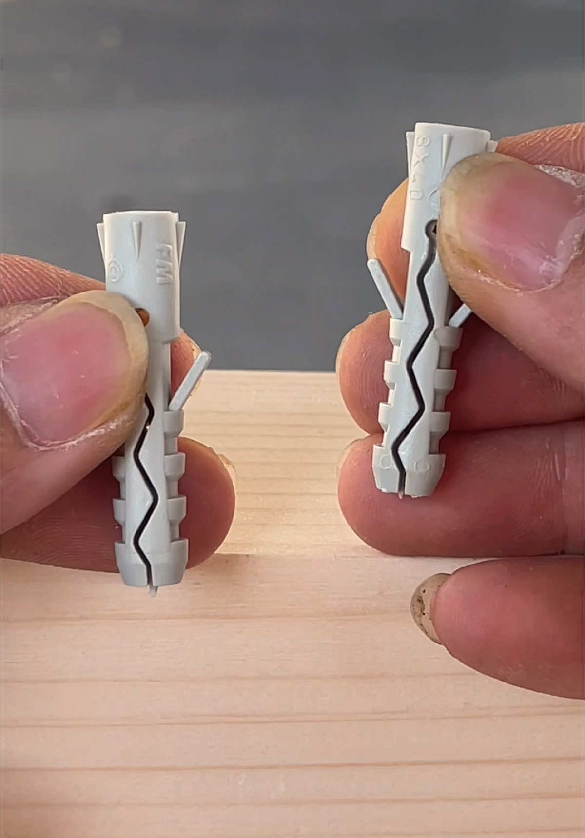Keep this tip in mind for repairing plastic anchors #tipsandtricks #tips #DIY 