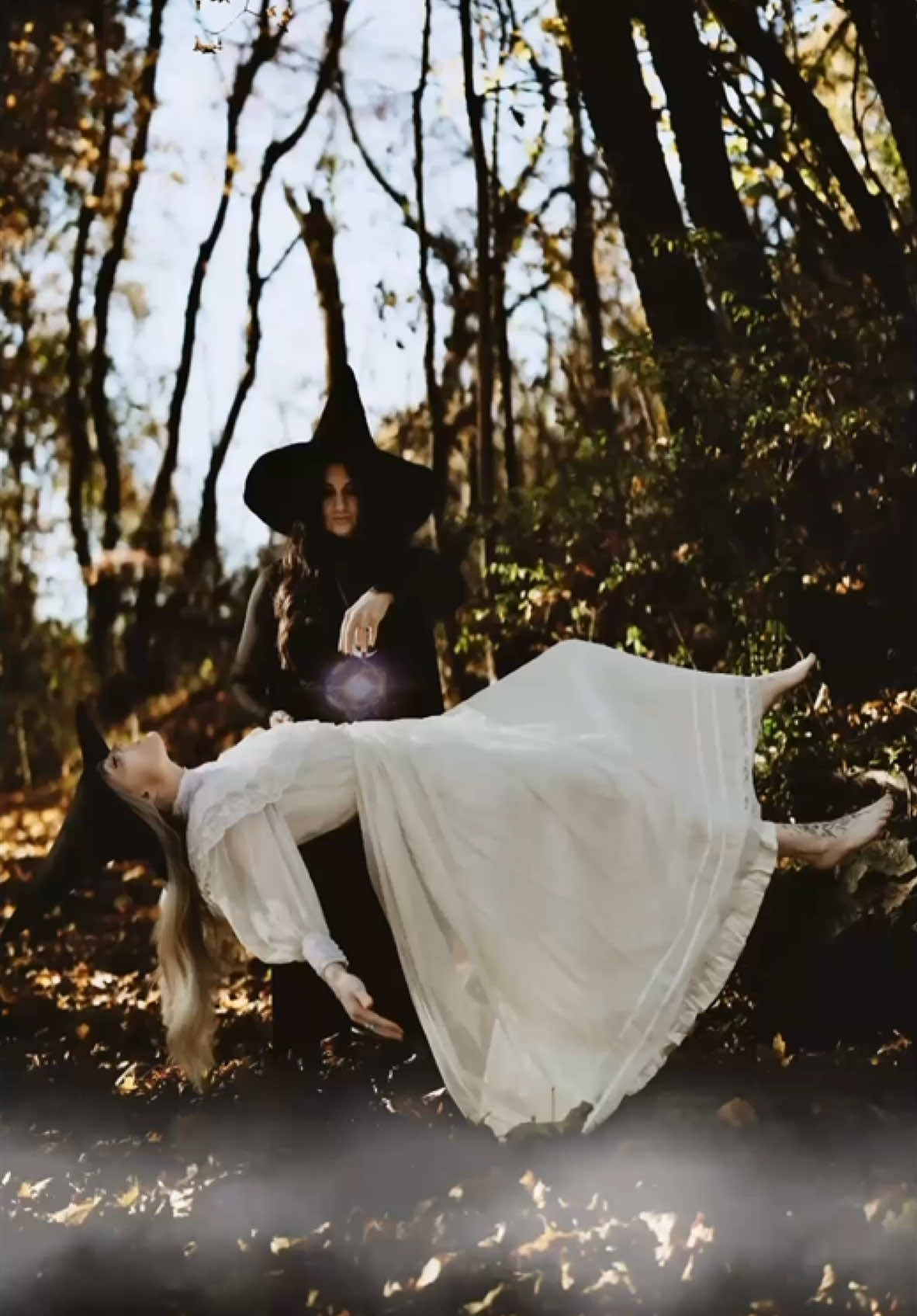 Channeling the old ways of our craft in the heart of the Salem forest with @Mystic Witch Harmony Rose where we cast our circle, whispered spells and raised our power together as we sent our intentions out into the Universe for our Coven retreat whilst the veil between worlds thinned around us ✨ Link in bio for more information, we only have 9 spaces left available Witches ✨ #Salem #coven #salemretreat #witch #witchcraft #witchesoftiktok  #thecoachhousesalem #spellcasting #witchhat