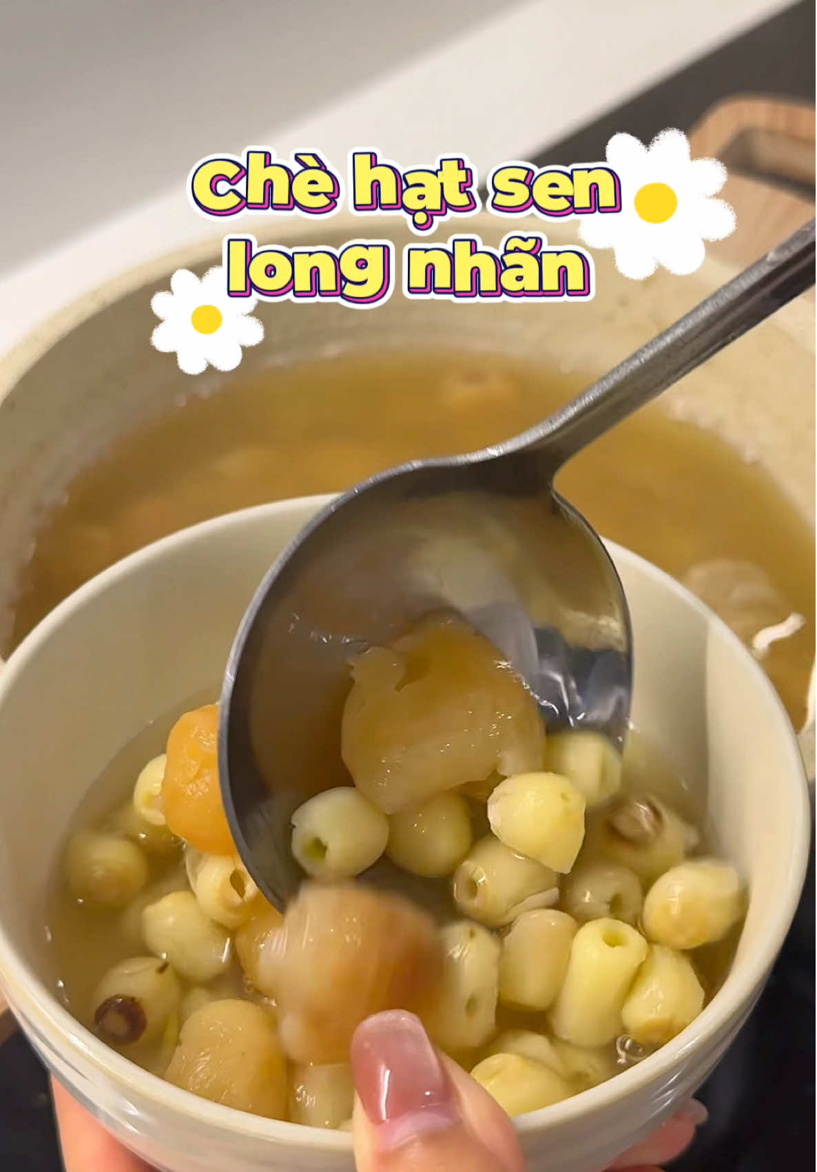 Chè hạt sen long nhãn  #MiuLinhmap #cooking #nấuăn 