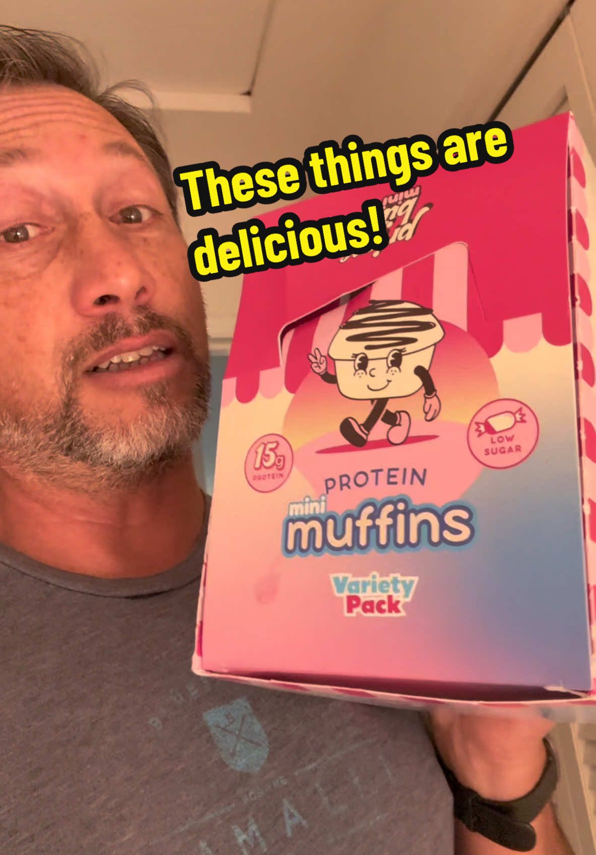 These Protien Muffins are delicious! #proteinmuffins #proteinsnack #treat #munchies #protein 