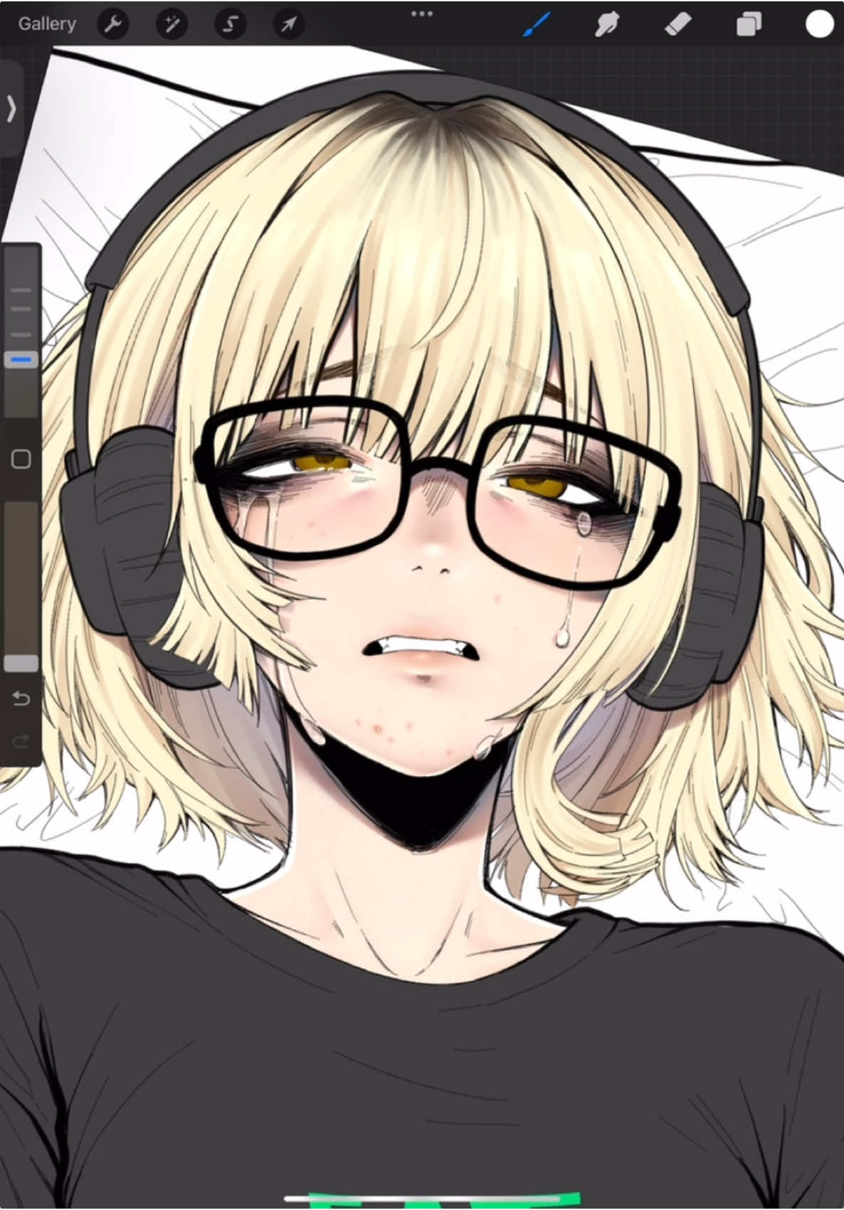Artwork in progress skin rendering!  #originalcharacter #rendering #digitalart 
